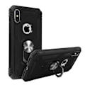 Miniatyrbild 2 av 4: iPhone XS Max-fodral - AVIZAR - Bi-material - Stöttålig - Videostöd - Svart Svart