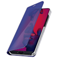 Miniatyrbillede 2 af 4: Housse - Huawei - P20 Pro - Etui Miroir - Coque Rigide - Funktion Stand - Blå Nat Nattblått