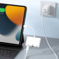 Pikkukuva 4 / 6: Lightning to Ethernet / USB-A / USB-C Adapter Compact Plug and Play valkoinen