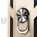 Miniatyrbillede 3 af 5: Coque til iPhone 16e Hybride Ring Støtte Magnetisk Guld Gul