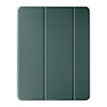 Miniatyrbillede 2 af 5: Etui til iPad Pro 11 2024 - AVIZAR - Foldbar Flip Multi-Position Support - Mørkegrøn Grön