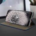 Miniatyrbillede 4 af 4: Étui - AVIZAR - Huawei Y6 2019/Y6S/Honor 8A/8A 2020 - Øko-læder - Støtte - Magnetisk Nattblått