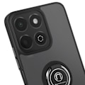 Miniatyrbillede 4 af 5: Coque til Honor 200 Smart Metal Ring Video Støtte Sort Svart