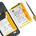 Miniatyrbild 3 av 4: Interna batteri för Xiaomi Redmi 12C 5000mAh modell BN5K Vit Vit
