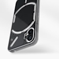 Pikkukuva 3 / 5: Nothing Phone 1 Case Soft Gel Silicone ja 9H Tempered Glass Film Musta ääriviivat Svart