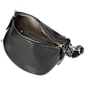 Miniatyrbillede 2 af 4: Geometrisk mønster Crossbody bæltetaske - Galantry - Sort Svart