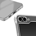 Miniatyrbild 4 av 5: Genomskinligt hårt skyddsfodral för Samsung Galaxy Z Flip 6 Transparent