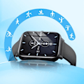 Miniatyrbillede 4 af 6: IP65 Vandtæt Smartwatch med Lang Batterilevetid myPhone Sort Svart