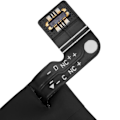 Miniatyrbild 4 av 4: Interna batteri för Xiaomi 13 5G 4400 mAh modell BP4C Svart Svart