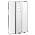 Miniatyrbild 2 av 4: Oppo Find X3 Neo Soft Case och 9H härdat glasfilm - transparent / svart Svart
