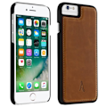 Miniatyrbillede 1 af 4: Coque iPhone 8 / 7 / 6S / 6 Hård Beskyttelse Ægte Læder Akashi Camel kamel