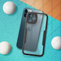 Miniatyrbillede 3 af 4: Helcover - AVIZAR - iPhone 12 Pro Max - Stødsikker - Plexiglas - Sort Svart