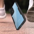 Pikkukuva 4 / 4: Kovakuori - AVIZAR - Samsung A52, A52 5G, A52s - Takana plexigas - Edessä polymeeristä - Musta Svart