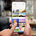 Miniatyrbillede 3 af 4: ZTE Axon 20 hærdet glasfilm 9H affasede kanter Imak Transparent White