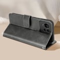 Miniatyrbillede 3 af 5: Taske til Asus Zenfone 11 Ultra Wrist Strap Flip Wallet Stand Sort Svart