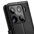 Miniatyrbillede 4 af 5: Étui til Xiaomi 15 Pro Pung med Håndledsrem Mayaxess Sort Svart
