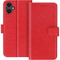 Miniatyrbillede 4 af 5: Rød pung og videoholder etui til Samsung Galaxy A06 - AVIZAR - Chesterfield Röd