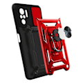 Miniatyrbillede 3 af 4: Coque - AVIZAR - Xiaomi Redmi Note 10 Pro - Rød - Stødabsorberende - Bi-Materie Röd