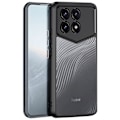 Miniatyrbillede 1 af 5: Taske til Xiaomi Poco F6 Pro stødsikkert borealt mønster Dux Ducis Sort Transparent