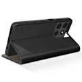 Miniatyrbillede 3 af 5: Etui til Motorola Moto G15 / G15 Power Magnetisk Wallet Støtte Sort Svart
