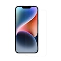 Miniatyrbillede 1 af 2: Beskyttelsesglas til skærm - MW - iPhone 14 - Tempereret glas - Kradsesikker - 0,33 mm Transparent