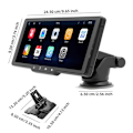 Miniatyrbillede 2 af 6: 9,38" Touchscreen CarPlay og Android Auto Bilradio Sort