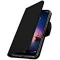 Miniatyrbillede 2 af 4: Huscover til Portefølje - AVIZAR - Xiaomi Redmi Note 6 Pro - Sort - Blød Taske - Video Støtte Svart