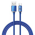 Miniatyrbillede 1 af 6: USB data cable to Type-C 100W 100W, 2m - Baseus Crystal Shine (CAJY000503) - Blå