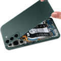 Pikkukuva 4 / 5: Samsung Galaxy S22 Akun suojus Alkuperäinen Samsung vihreä linssillä
