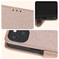 Miniatyrbild 4 av 5: Skal till iPhone 15 Plus - AVIZAR - Chesterfield - Stativfunktion - Rosa Rosa