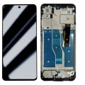 Miniatyrbillede 1 af 4: Bloc Komplet - RELIFE - Motorola G82 5G - LCD Skærm + Touch Glas - Sort Svart