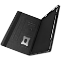 Pikkukuva 1 / 5: Kotelo - AVIZAR - Lenovo Tab P12 Pro - Tekonahka Musta - Video Tuki - Korttipidike Svart