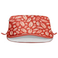 Pikkukuva 5 / 5: Pochette pour MacBook Pro 14 Motif Tropical Pattern ²Life MW Rouge Röd