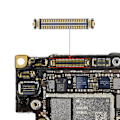 Miniatyrbillede 3 af 4: FPC-stik - AVIZAR - iPhone XR - Sort - Udskiftningsdel af høj kvalitet Svart