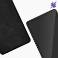 Pikkukuva 4 / 4: Näytön suojakalvo - AVIZAR - Nokia T20 - 9H karkaistu lasi - Ultraohut - Sormenjälkiä estävä Transparent, vit