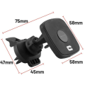 Miniatyrbillede 3 af 4: Crosscall sort bilholder, X LINK magnetoplader medfølger Svart