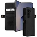 Miniatyrbillede 1 af 5: Taske til Samsung Z Fold 6 Multifunktion Flip Magnetic Tab Sort Svart