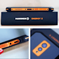 Miniatyrbillede 3 af 5: HAMMER Energy X 4G LTE Smartphone, stødsikker og vandtæt IP69, sort/orange Orange