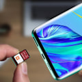 Miniatyrbillede 3 af 3: SIM-kort og Nano Memory skuffe - Huawei - P30 Pro - Blå - Kompatibel - 10g Blå
