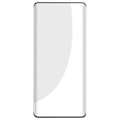 Miniatyrbillede 1 af 5: Hærdet glas til Honor Magic 5 Lite 5G 9H Hårdhed Buede kanter Sort Svart