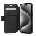 Miniatyrbillede 2 af 6: Cover til iPhone 15 Pro Max - Guess Book 4G (GUBKP15X4GMMGMGBR) - Brun
