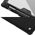 Pikkukuva 4 / 6: Iskunkestävä kotelo Samsung Tab S9 Ultra Flip Multi-Angle Support Nillkin Blackille Svart