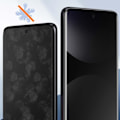 Miniatyrbillede 4 af 6: Hærdet Glas til Xiaomi Redmi Note 14 Pro og Pro Plus Anti-spion iMak Sort Svart