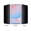 Miniatyrbillede 1 af 3: Hærdet 2.5D glas til Samsung Galaxy S24 / S25 Privacy Ultra Stærk Eiger Sort transparent