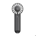 Pikkukuva 1 / 5: Mini USB-ladattava taskutuulettimen kolmella nopeudella Usams musta Svart