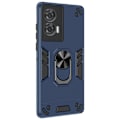 Miniatyrbillede 2 af 2: Coque Antichocs til Motorola Edge 50 Fusion, ring støtte - Blå
