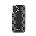 Pikkukuva 1 / 6: Coque - DKNY - iPhone 16 - Yhteensopiva MagSafe - Ruudullinen Kuvio - Ultra-Saksa Musta Grå