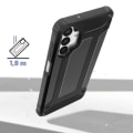 Miniatyrbillede 3 af 4: Stødsikkert etui, der er kompatibelt med Samsung Galaxy A13 5G, A04s sort etui