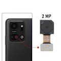 Miniatyrbillede 3 af 4: 2MP makroobjektiv til Honor X7a Relife Sort - Bagkamera - Udskiftning - Kompatibel - 100% Svart