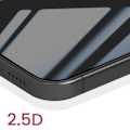 Miniatyrbillede 4 af 6: Beskyttelse til iPhone 15 Pro Max brudsikkert glas og linsebeskytter Force Glass Transparent Transparent